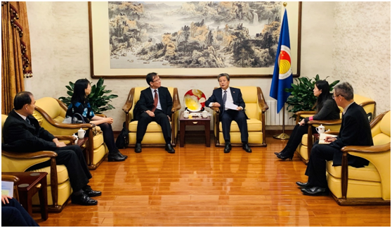 ACC Secretary-General Chen Dehai Met with Secretary-General of Trilateral Cooperation Secretariat 