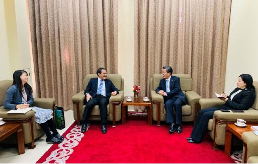 ACC Secretary-General Met with Ambassador of Brunei Darussalam to China