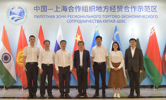 ACC Secretary-General Chen Dehai Visited the Demonstration Zone of Local Economic and Trade Cooperation of China-Shanghai Cooperation Organization