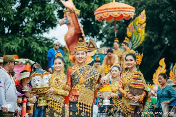 “Lao New Year Story and celebration in Luangprabang”（Provided by the Embassy of Lao PDR in Beijing）