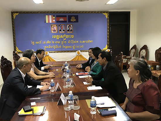 ACC Secretary-General Met with Deputy Governor of Siem Reap of Cambodia