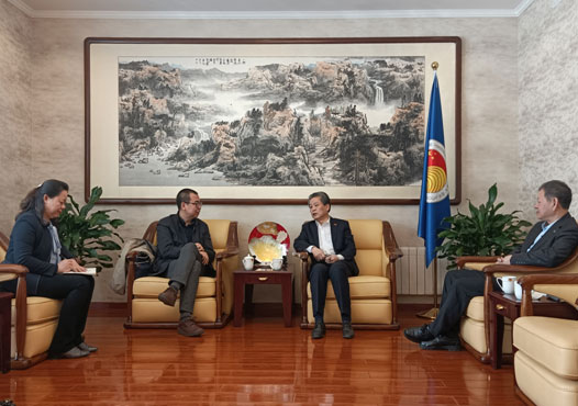 ACC Secretary-General Chen Dehai Met with Deputy Director-General of CIETC