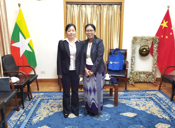 ACC Representative Met with Minister Counsellor of Myanmar Embassy