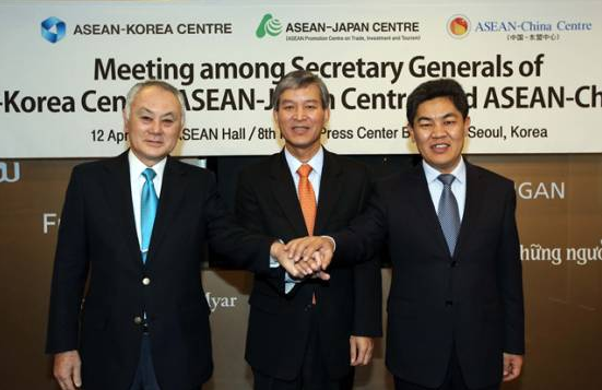 The Meeting of the Secretary Generals of the ASEAN-Korea Centre, ASEAN-Japan Centre and ASEAN-China Centre Held in Seoul