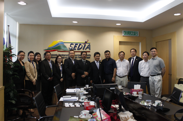 Sectary General Ma Mingqiang Visited SEDIA, Malaysia